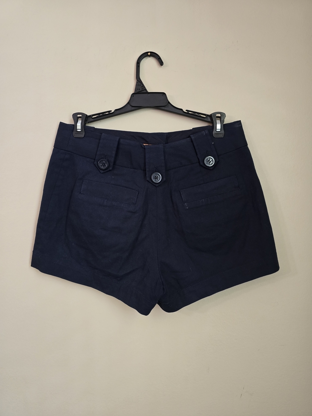 Tory Burch Navy Shorts Women - Picture 2 of 8